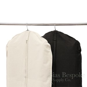 100% Cotton Canvas Suit Bag, Natural or 