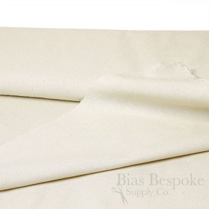 Natural Cotton Canvas Drill Fabric, 60" Wide