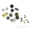 KO Sew On Metal Snaps, Size 0 (10mm)