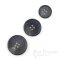Dignified Gray-Blue Buffalo Horn Jacket Buttons, Matte Finish
