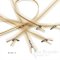 16" Transparent Invisible Zippers with Silver Pullers, Size #3, Bias Bespoke Brand