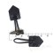 Real Horn & Bonded Black Leather Toggle Closures, Made in Italy