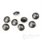 CROCKETT Western Star Buttons in Antique Silver, 30 Line