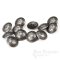 CROCKETT Western Star Buttons in Antique Silver, 30 Line