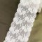5 1/2" Wide Rigid Off-White Floral Lace Trim