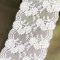 5 1/2" Wide Rigid Off-White Floral Lace Trim