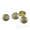 SLOCUM Antique Gold Sailing Ship Buttons, Made in France