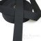 1 5/8" Wide Stiff Petersham Black Non-Roll Waistbanding, Made in Poland