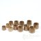 LOCKE Bright Bronze Open End Tailor's Thimbles, Made in New Zealand