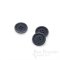 LUCA Classic Matte Dark Gray Blue Corozo Suit Buttons, Made in Italy