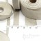 RINCA Natural Linen and Cotton Ribbon Tape, Made in Italy