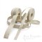 RINCA Natural Linen and Cotton Ribbon Tape, Made in Italy