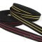 BRUNO 1" Wide Metallic Black Military-Style Trim