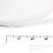 1/2" Wide Low Density Black & White Rigilene Sew-Through Polyester Boning