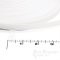1/2" Wide High Density Black & White Rigilene Sew-Through Polyester Boning