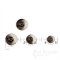 DANE Polished Horn-Effect Dark Brown Coat Buttons, Made in Italy