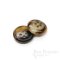 ELLIS Tiger Brown First-Class Genuine Horn Suit Buttons, Made in Germany