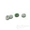 Pale Gray Shirt Buttons with Colorful Backs, Made in Italy