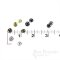 KO Sew On Metal Snaps, Size 2/0 (8mm)