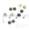 KO Sew On Metal Snaps, Size 1 (12mm)