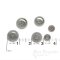 SFORI Classic Medium Gray Lacquered Corozo Suit and Overcoat Buttons, Made in Italy