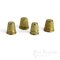 Gold-toned Closed Top Dressmakers' Thimble, Made in Italy