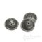 SIANO Matte Dark Gray Convex Buttons for Suits and Coats, Made in Italy