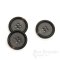 ROSS Double-Matte Brown Black Buttons for Suits and Coats, Made in Italy
