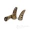 Medium Brown Real Horn Toggle Buttons, Made in Germany