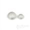 Pale Silver Scallop Shell Buttons, Made in France