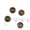 WATSON Extra Thick Cool Brown Buffalo Horn Coat Buttons, Made in Germany