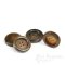 WATSON Extra Thick Cool Brown Buffalo Horn Coat Buttons, Made in Germany