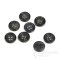 VERDAD Blue Black Genuine Horn Suit Buttons, Made in Germany
