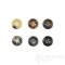 ZAIRE Horn-Effect Shirt Buttons, Made in Italy
