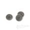 LUCA Classic Matte Dolphin Gray Corozo Suit Buttons, Made in Italy