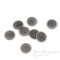 LUCA Classic Matte Dolphin Gray Corozo Suit Buttons, Made in Italy