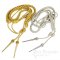 KENDRICK Mylar Braided Aiguillette with Mesh & Metal Tips