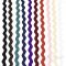 DEJA 14mm Viscose-Rayon Ric Rac Trim, Made in Italy