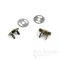 Set-In Magnetic Snaps in Four Colors, 18mm Diameter