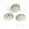 FIRO Chunky & Modern Gray/Cream Horn-Effect Sew-on Snaps, Made in Italy