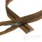 24" Length #5 Open End Zippers with Gunmetal Teeth, Bias Bespoke Brand