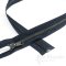 24" Length #5 Open End Zippers with Gunmetal Teeth, Bias Bespoke Brand