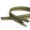18" Length #5 Open End Zippers with Antique Brass Teeth, Bias Bespoke Brand