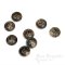 Warm Brown Buffalo Horn Suit Buttons, Made in Germany