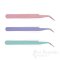 Colorful Bent Point Tweezers for Sewing and Crafts