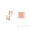 Rose Gold Lingerie Buckles in Two Sizes