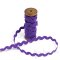 3 Yards of POLLY 8mm Rigid Ric-Rac Trim on a Wooden Spool