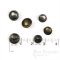 CORDOVA Antique Brass Shank Buttons, Made in Italy