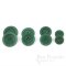 GAGE Chic Dark Green Corozo Buttons, Made in Italy