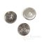 GALAHAD Antique Silver Knight's Armor Buttons, Made in Paris